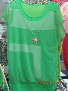2013夏季雙層上衣 非凡精品女裝與義烏篁園服裝市場的時尚交匯